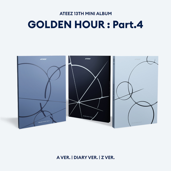 Ateez Golden Hour 4 ATEEZ 13th Mini Album - GOLDEN HOUR : Part.4