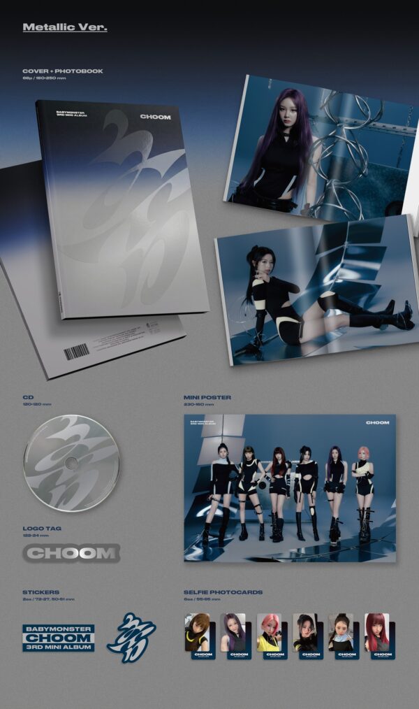 Babymonster - Choom2 BABYMONSTER 3rd Mini Album - CHOOM