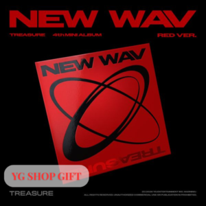 TREASURE 4th Mini Album - NEW WAV (RED Ver.)
