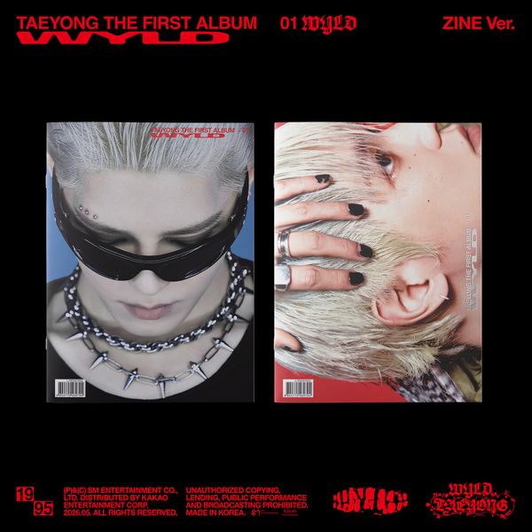 [Zine] TAEYONG 1st Album - WYLD (Random Ver.)