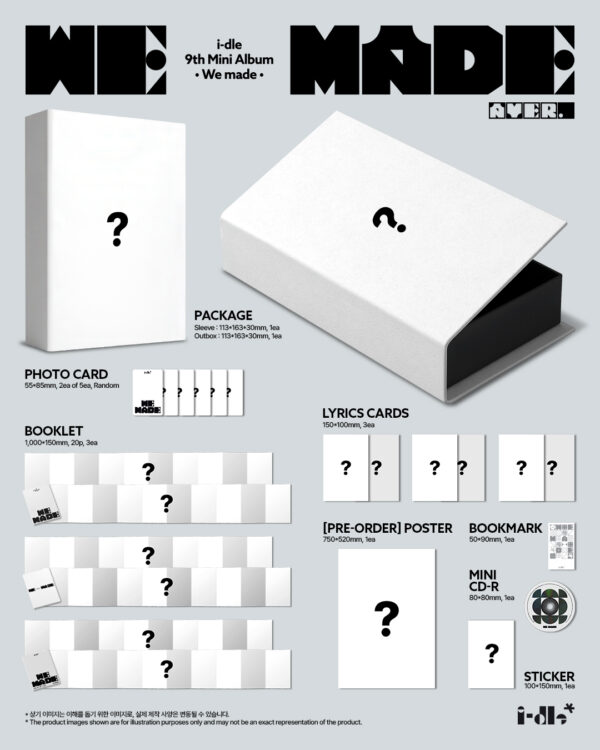 Idle A1a I-DLE 9th Mini Album - We Made (A Ver.)