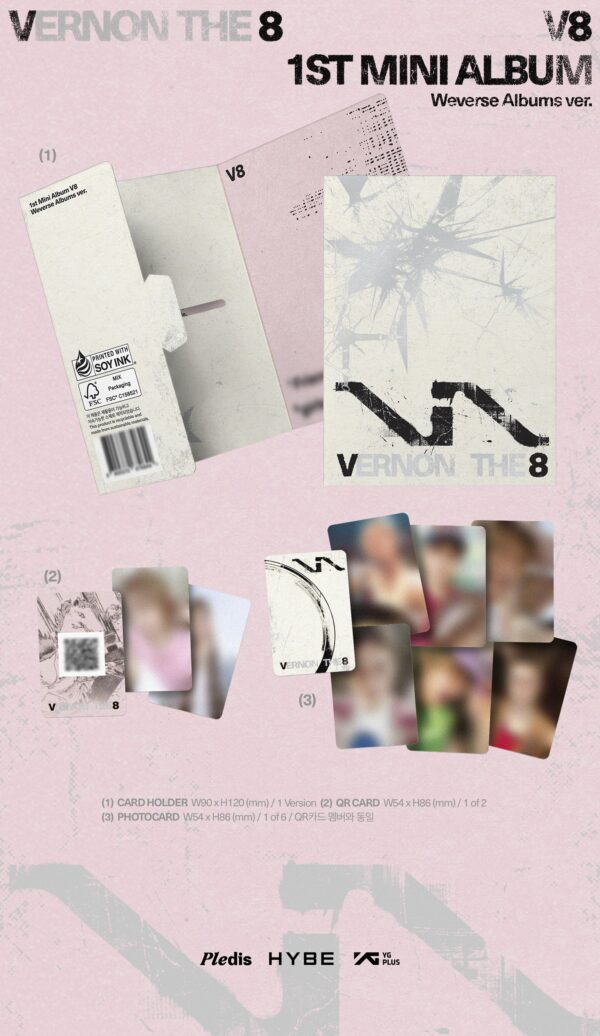 [Smart Album] V8 (SEVENTEEN) 1st Mini Album - V8 Weverse Albums ver.
